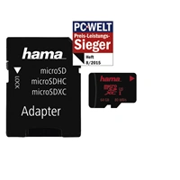 Hama microSDXC 64 GB UHS Speed Class 3 UHS-I 80 MB/s + adaptér