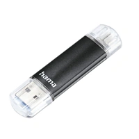 Hama flashPen Laeta Twin, USB 3.0, 32 GB, 40 MB/s, čierny