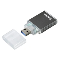 Hama čítačka kariet USB 3.0 UHS II, SD/SDHC/SDXC, antracitová