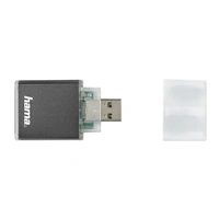 Hama čítačka kariet USB 3.0 UHS II, SD/SDHC/SDXC, antracitová