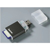 Hama čítačka kariet USB 3.0 UHS II, SD/SDHC/SDXC, antracitová