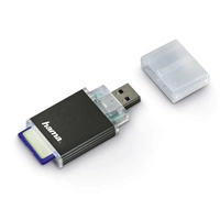 Hama čítačka kariet USB 3.0 UHS II, SD/SDHC/SDXC, antracitová