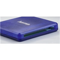 Hama multi taka kariet USB 2.0, SD/microSD/CF, modr