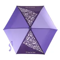 Detský skladací dáždnik s magickým efektom, fialový