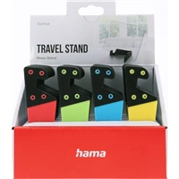 Hama Travel, stojanček pre tablety/smartfóny, displej 20 ks, mix farieb (cena za 1 ks)