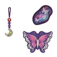 Doplnkový set obrázkov MAGIC MAGS Glow Buttefly Night Ina k aktovkám GRADE, SPACE, CLOUD, 2IN1 a KID