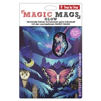 Doplnkový set obrázkov MAGIC MAGS Buttefly Night Ina k aktovkám GRADE, SPACE, CLOUD, 2IN1 a KID
