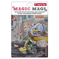 Doplnkový set obrázkov MAGIC MAGS Bager k aktovkám GRADE, SPACE, CLOUD, 2v1 a KID