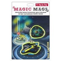 Doplnkov set obrzkov MAGIC MAGS Astronaut k aktovkm GRADE, SPACE, CLOUD, 2v1 a KID