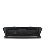 Hama chladiaci stojan pre notebook Black Metal, naklápací, 2 ventilátory, modré podsvietenie, tichý