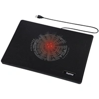 Hama chladiaci stojan Slim pre notebook, tichý, čierny