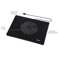 Hama chladiaci stojan Slim pre notebook, tichý, čierny