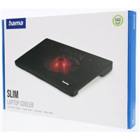 Hama chladiaci stojan Slim pre notebook, tichý, čierny