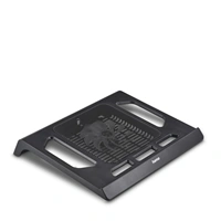 Hama chladiaci stojan pre notebook Black, tichý, čierny