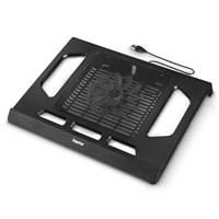 Hama chladiaci stojan pre notebook Black, tichý, čierny