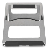 Hama Aluminium, stojan na notebook, od 28 cm (11") do 40 cm (15,6") , skladací, hliníkový,strieborný