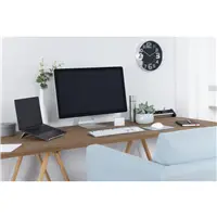 Hama Aluminium, stojan na notebook, od 28 cm (11") do 40 cm (15,6") , skladací, hliníkový,strieborný