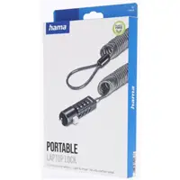 Hama zámka na notebook Nano, 4-miestny číselný kód