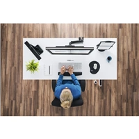 Hama ergonomická podložka pod myš Maxi, čierna