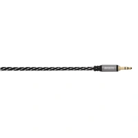 Avinity Classic audio kábel jack 3,5 mm, 1,5 m, kovové konektory, opletený