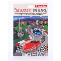 Doplnkov set obrzkov MAGIC MAGS Pretekr k aktovkm GRADE, SPACE, CLOUD, 2v1 a KID
