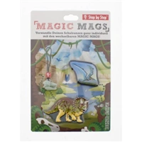 Doplnkov set obrzkov MAGIC MAGS Dino Tres k aktovkm GRADE, SPACE, CLOUD, 2v1 a KID