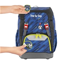kolsk ruksak Step by Step GRADE Futbal, AGR certifikt 