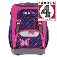 Školský ruksak Step by Step GRADE Shiny Butterfly, AGR certifikát