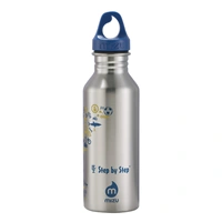 Faka na npoj z nerezovej ocele 0,5 l, modro-lt