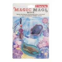 Doplnkový set meniacich sa obrázkov MAGIC MAGS Korytnačka k aktovkám GRADE, SPACE, CLOUD, 2v1 a KID