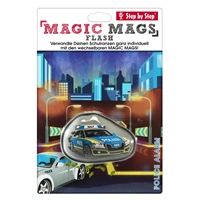Blikajúci obrázok Magic Mags Flash Police Alarm Rick k Step by Step GRADE, SPACE, CLOUD, 2IN1 a KID