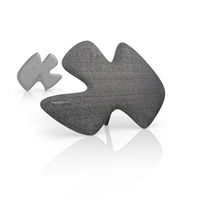 Thomson ANT1639 aktívna izbová anténa Sculpture, DVB-T/DVB-T2, textilný povrch, edá