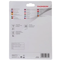 Thomson on-ear slúchadlá HED1115, čierne