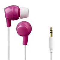 Thomson detské slúchadlá EAR3106, silikónové tuple, ruové/biele