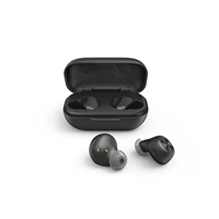 Thomson Bluetooth štupľové slúchadlá WEAR7701, bezdrôtové, nabíjacie puzdro, čierne