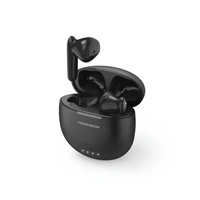 Thomson Bluetooth slúchadlá WEAR77032, kôstky, nabíjacie puzdro, čierne