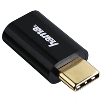 Hama redukcia USB-C 2.0 typ C vidlica - micro B zásuvka