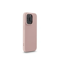 Hama Fantastic Feel, kryt pre Apple iPhone 15 Pro, hebký povrch, farba nude