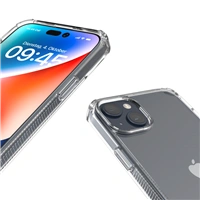 Hama Extreme Protect, kryt pre Apple iPhone 15 Plus, materiál D3O®, nezažltne, priehľadný