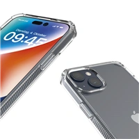 Hama Extreme Protect, kryt pre Apple iPhone 15 Plus, materiál D3O®, nezažltne, priehľadný
