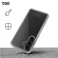 Hama Extreme Protect, kryt pro Samsung Galaxy S24, materiál D3O®, nežloutne, průhledný