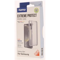 Hama Extreme Protect, kryt pre Samsung Galaxy S24+, materiál D3O®, nezažltne, priehľadný