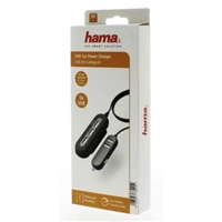 Hama káblová USB nabíjačka do vozidla 2+3, AutoDetect, 10 A, 2 m