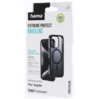 Hama Extreme Protect, kryt pre Apple iPhone 16 Pro, magnetický, D3O®, čierny