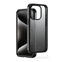 Hama Extreme Protect, kryt pre Apple iPhone 15 Pro, materiál D3O®, priehľadný čierny