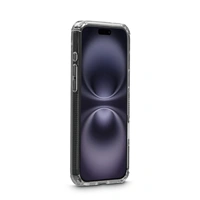 Hama Extreme Protect, kryt pre Apple iPhone 16 Plus, materiál D3O®, nezažltne, priehľadný