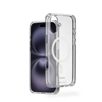 Hama Extreme Protect, kryt pre Apple iPhone 16 Plus, magnetický, D3O®, nezažltne, priehľadný