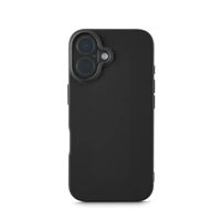 Hama Fantastic Feel, kryt pre Apple iPhone 16 Plus, hebký povrch, čierny