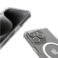 Hama Extreme Protect, kryt pre Apple iPhone 16 Pro Max, magnetický, D3O®, nezažltne, priehľadný