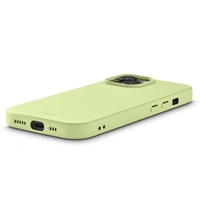 Hama Fantastic Feel, kryt pre Apple iPhone 15, hebký povrch, zelený